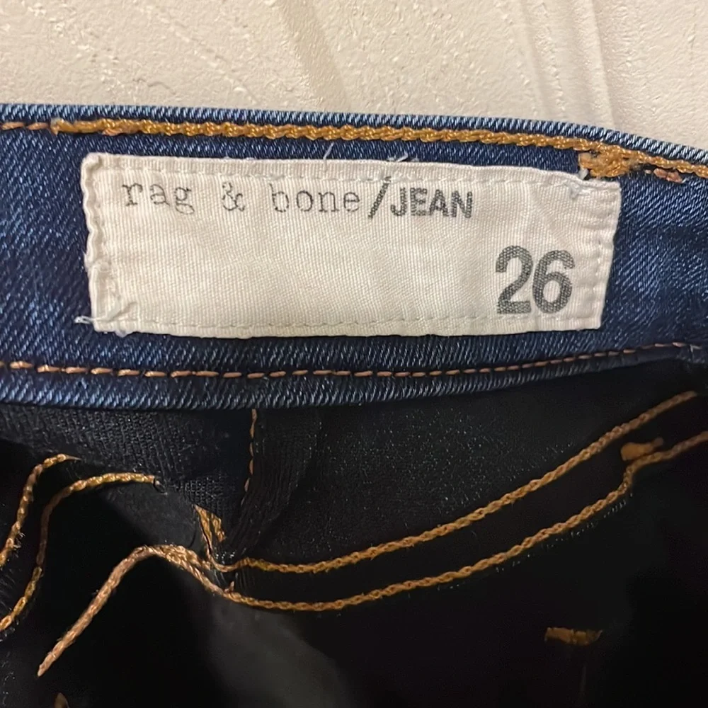 Rag and Bone high rise skinny jeans